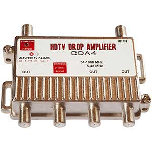 Antennas Direct 4-Port Amplifier | 90 Days of Warranty