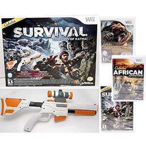Cabela’s 3 game Bundle Wii Hunting Games | Gun Included