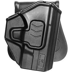 GUN & FLOWER OWB Holster for M&P Shield 9mm │ Affordable