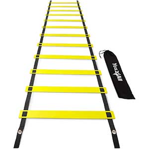 Yes4All Ultimate Agility Ladder │ Sturdy Build