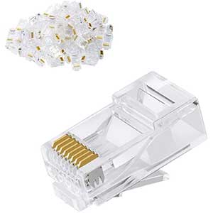 CableCreation Cat5e/Cat6 Connectors | 100-PACK