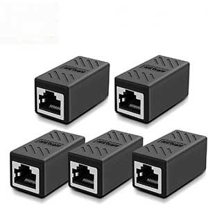 Oneme RJ45 Coupler | Ethernet Connectors | 5 Pack