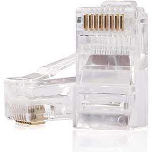 SHD RJ45 Cat6 Connectors | 50 Pieces