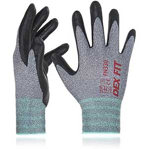 DEX FIT Nitrile Thin Work Gloves │ Anti-slip