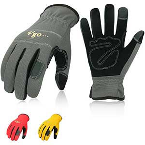 Vgo Touch Screen Work Gloves | Safety Builders Glove