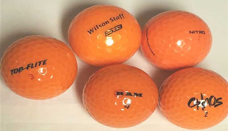 Best Orange Golf Balls