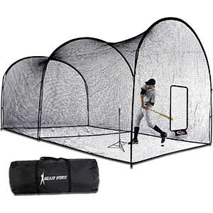 Gagalileo Batting Cage for Backyard | Heavy Duty Netting