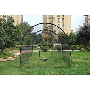 Kapler Batting Cage for Backyard | Steel Frame Net