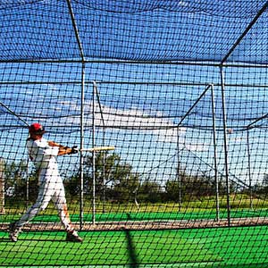 Net World Sports Batting Cage for Backyard | HDPE Netting