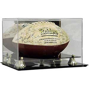 SAFTGARD SUPPLIES Football Display Case | Mirror Back