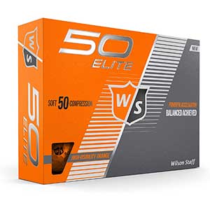 Wilson Sporting Goods Orange Golf Balls | Increase Strength