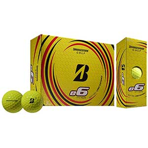 Bridgestone Golf Yellow Golf Balls | Well Balanced